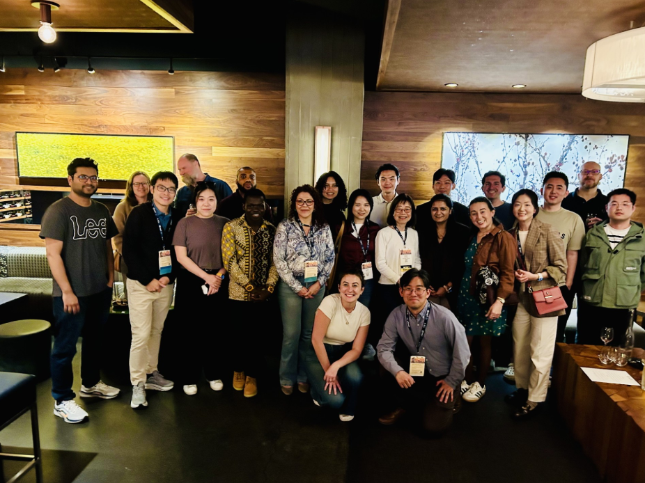 SDSC and FSU Geography attendees at the AAG 2026 social event in San Francisco